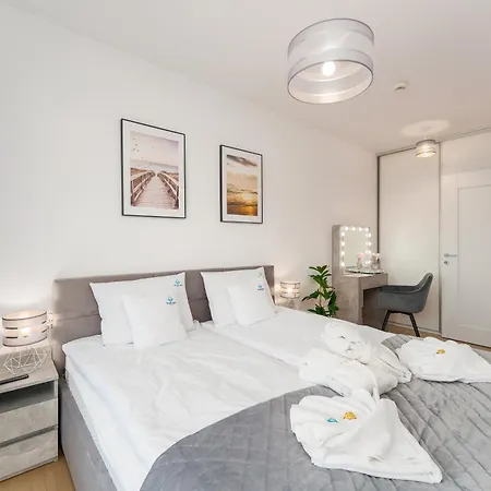 Apartament Polanki Aqua Industrial Nielimitowany Dostęp Do Basenów - Saun - Miejsce Postojowe Free Kołobrzeg